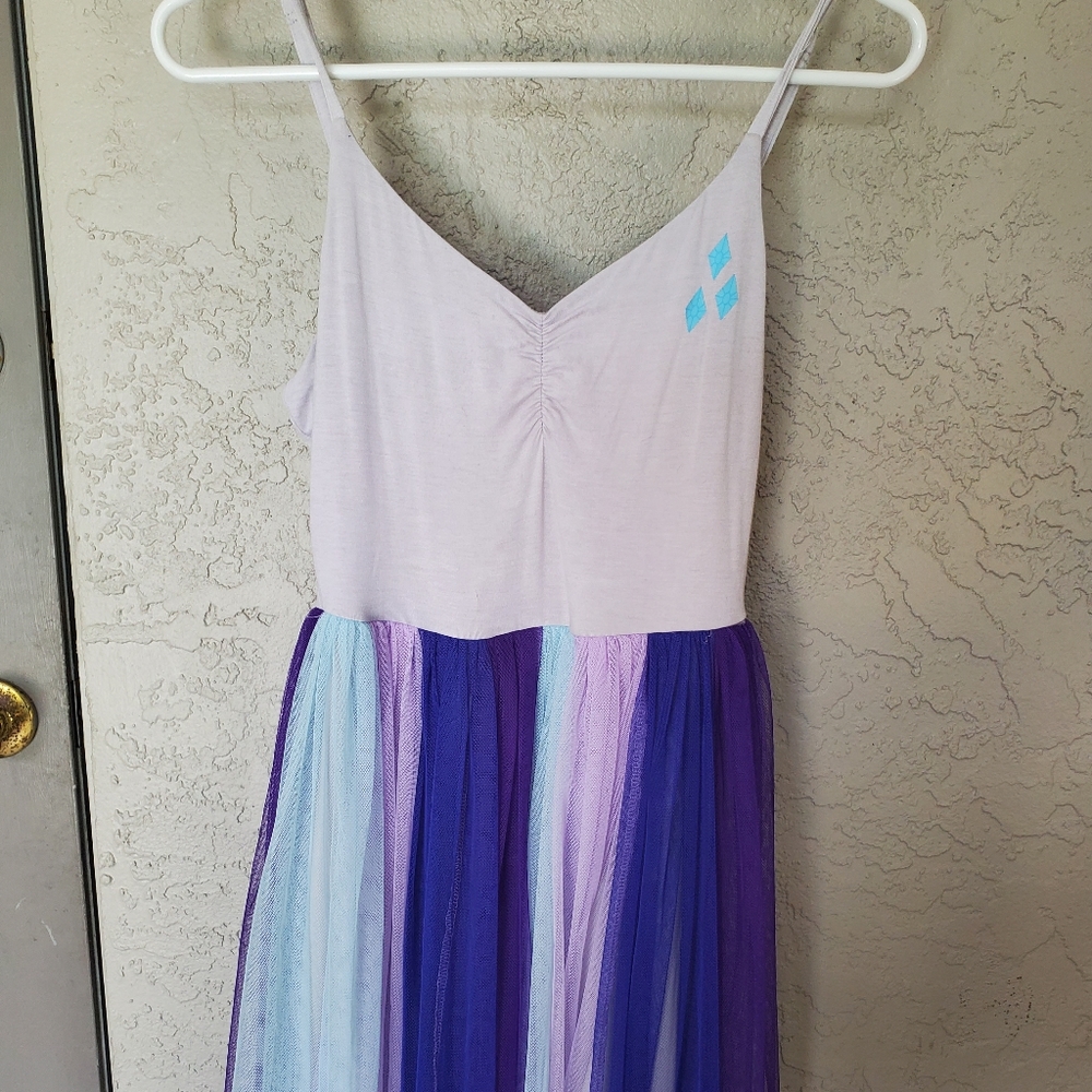 my little pony rarity themed dress